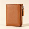 Slim short wallet Large capacity women's wallet Zipper change bag Card bag
