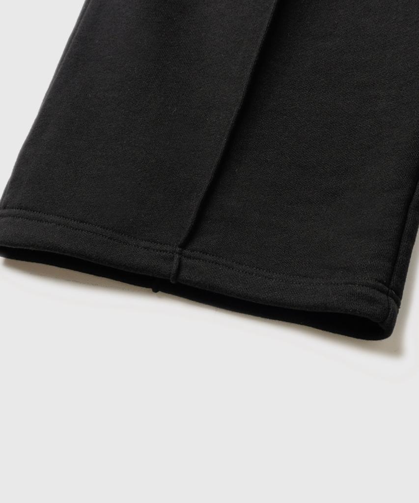 JEMUT Noir Pigment Wide Sweatpants Black Sjlp2655