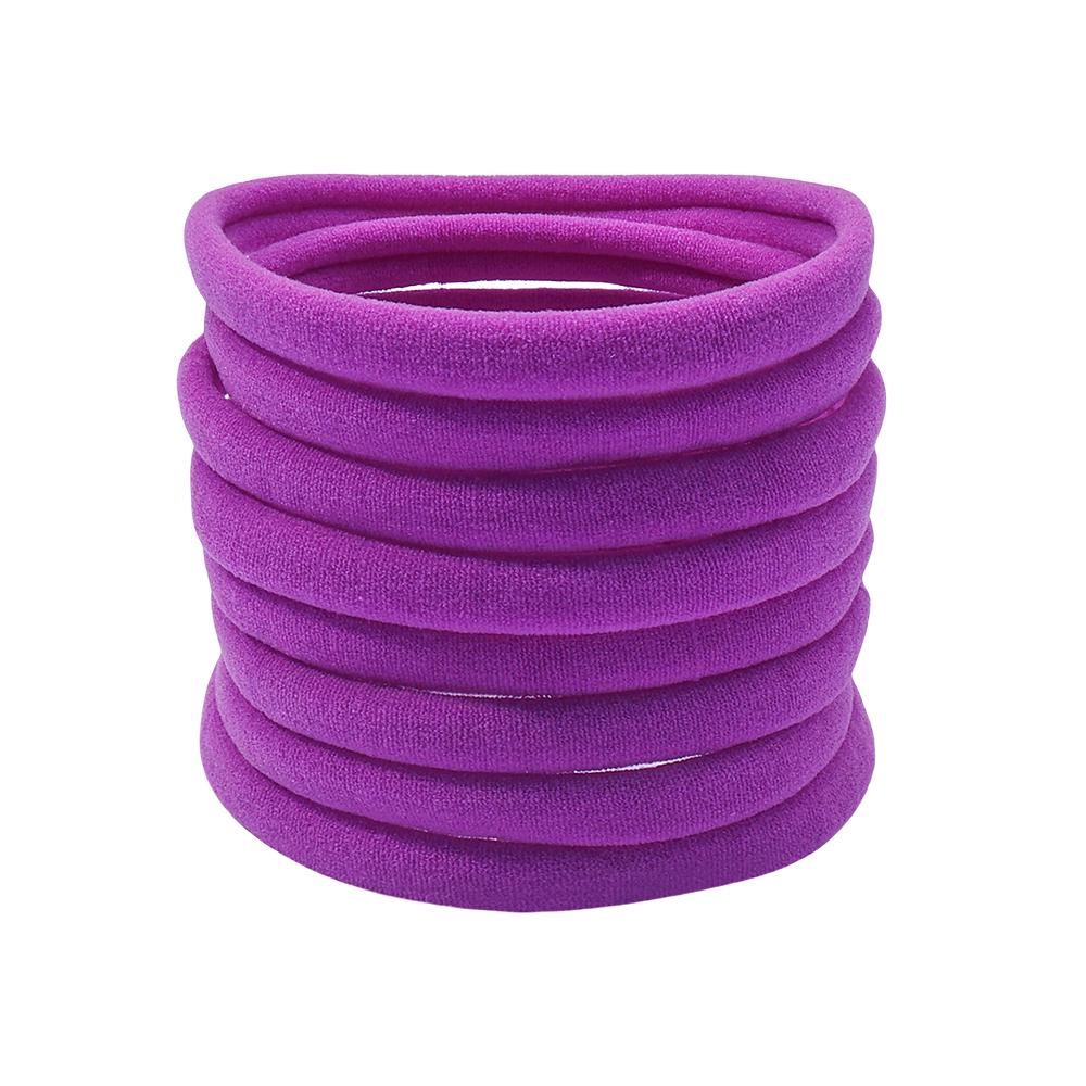 10/30 STÜCKE/Set Damen Mädchen Basic Haargummis Einfache Unifarben Elastisches Stirnband Haargummis Haarbänder Haarschmuck Pferdeschwanzhalter