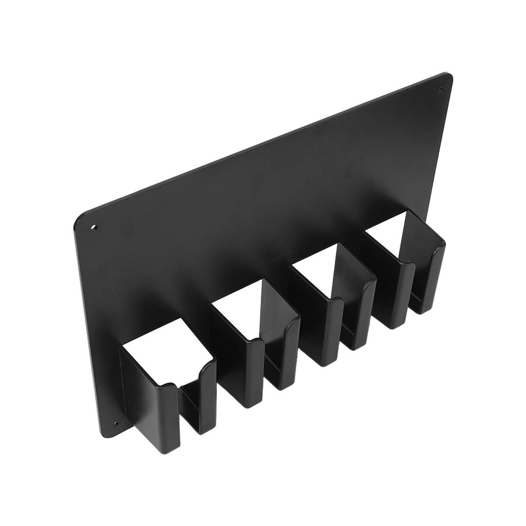 Hair Clipper Holder 4 Slots Prevent Slip Barber Clipper Storage Rack for Hair Salon