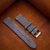 Wildleder Echts Leder Uhrenarmband 16mm 18mm 20mm 22mm für Seiko Schnellwechsel Vintage Handgemachtes Band Hohe Qualität Uhrenarmband