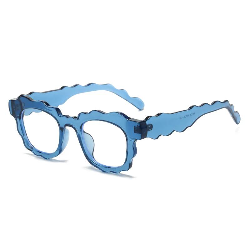 SHAUNA Fashion Irregular Square Jelly Color Sunglasses Women Clear Gradient Shades UV400 Men Trending Unique Sun Glasses