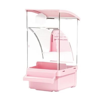 Detachable Parrots Feeder With Large Capacity Food Container Anti Spill Design Food Dispenser For Cockatiels Budgies
