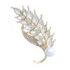 Brooch Female Premium Wheat Corsage Anti-light High-end Pin Buckle Suit Fixed Clothing Accessories Collar Pin