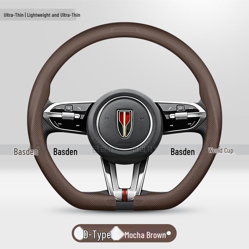 Ultra-Thin Steering Wheel Cover for Hongqi HQ9 H5 H7 HS5 HS7 H9 EHS3 H6 EQM5