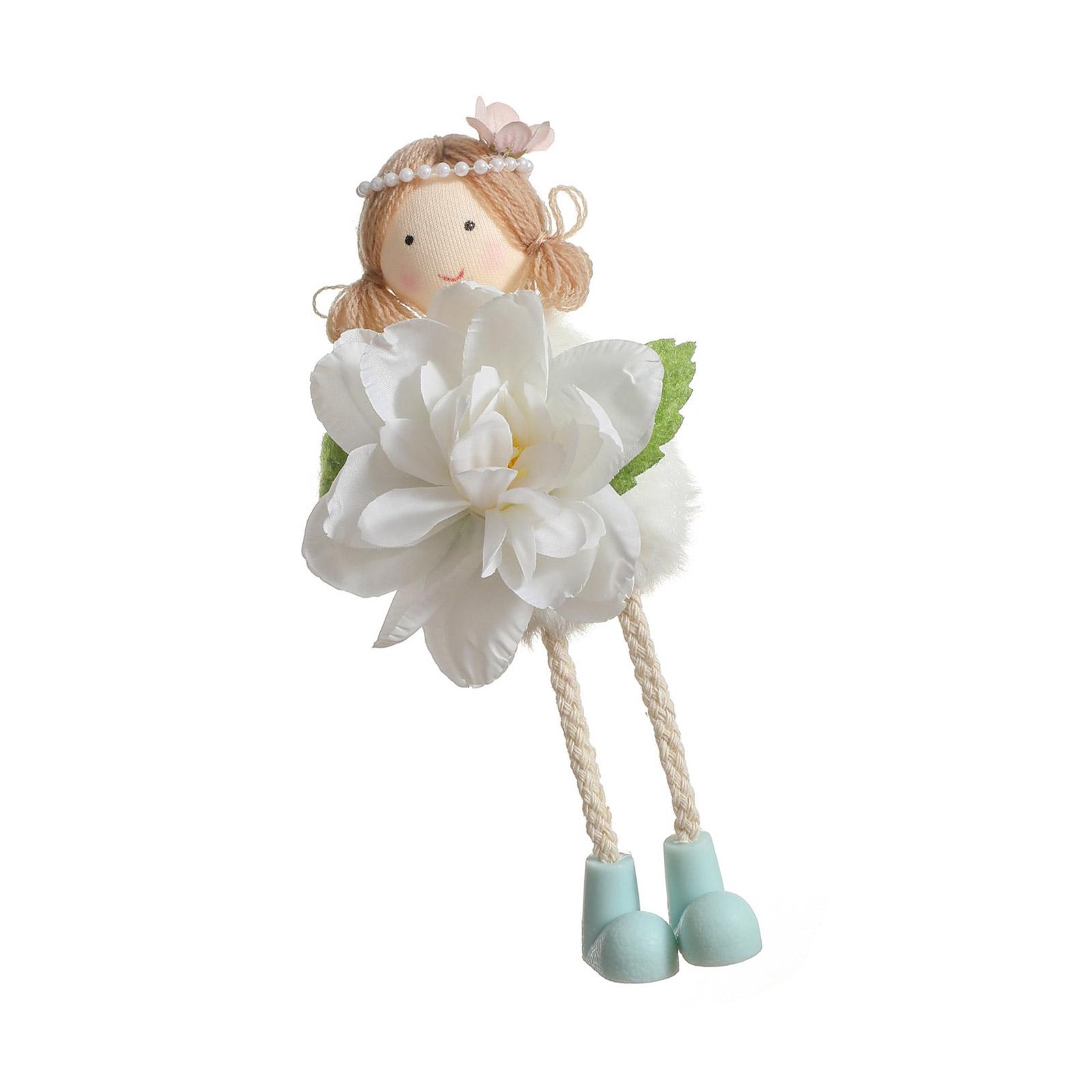 

Художественные подвески в виде кукол-девочек с цветами, изысканное украшение в виде куклы-девочки с цветочным акцентом для модного оформления A