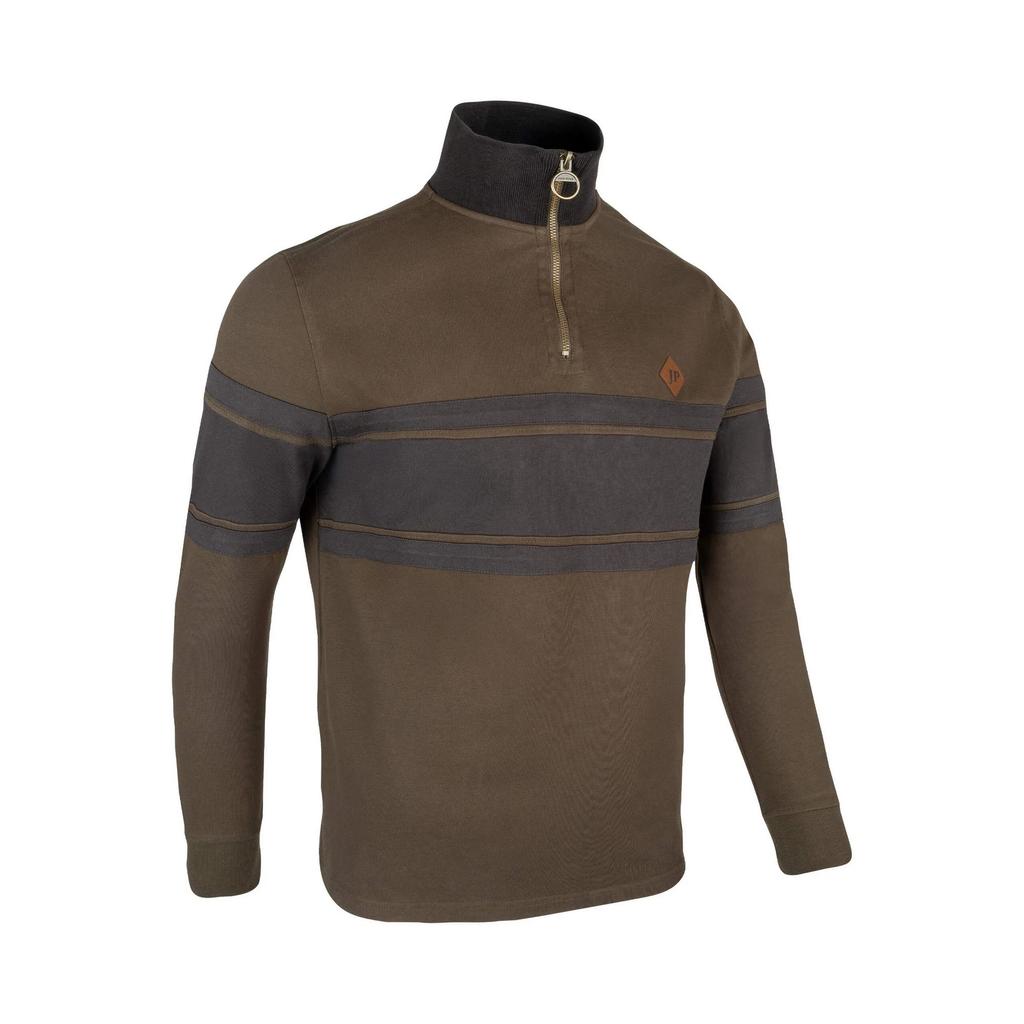 Jack Pyke Mens Contrast Panel Half Zip Sweatshirt