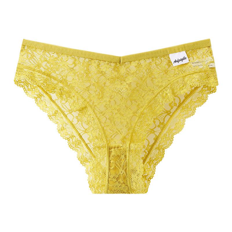 

Женские сексуальные кружевные трусики, дышащие сетчатые женские трусы, бесшовные хлопковые трусы с промежностью M