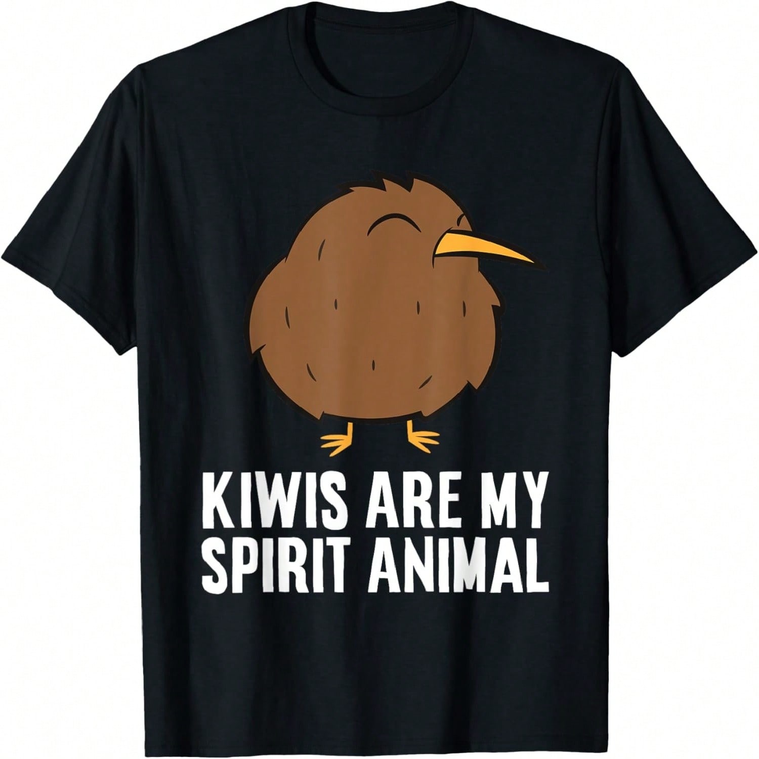 Kiwi Bird And Fruit Joke New Zealand Kiwi T-Shirt S разноцветный