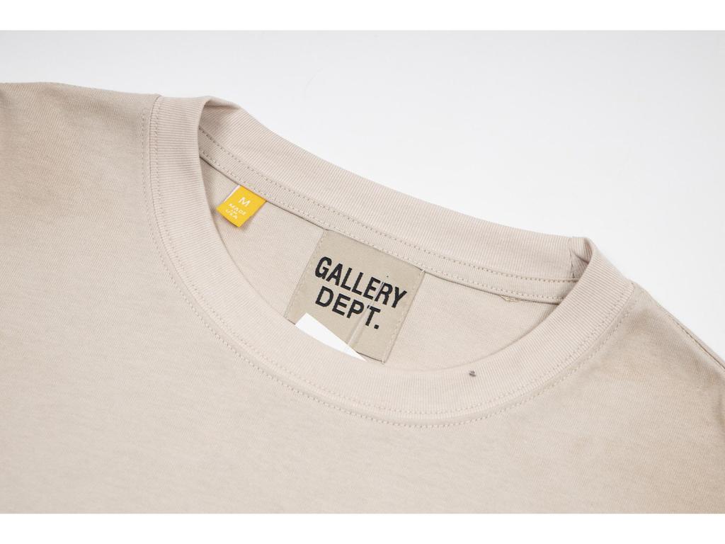 Unisex Double Yarn Cotton T-shirt with Ink Splash Design