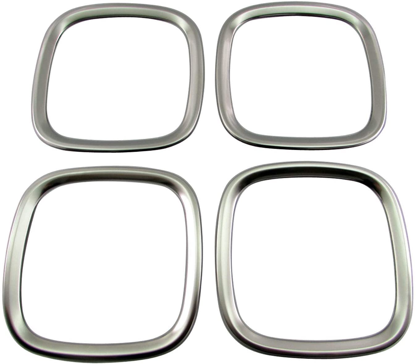 

BRIGHTZ Stainless Steel Door Speaker Rings in Satin Silver for Nissan N-WGN JH3/JH4 [SPEAKER-070] (JH, H3, H4, 3, 4)