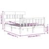 VidaXL Bed Frames with Headboard Small Double Solid Wood 3193306