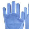 Pet Cleaning Gloves, Anti-Slip Pet Grooming Gloves, Silicone Soft Tooth Bathing Massaging Gloves, Multipurpose Glove for Pet Care And Household