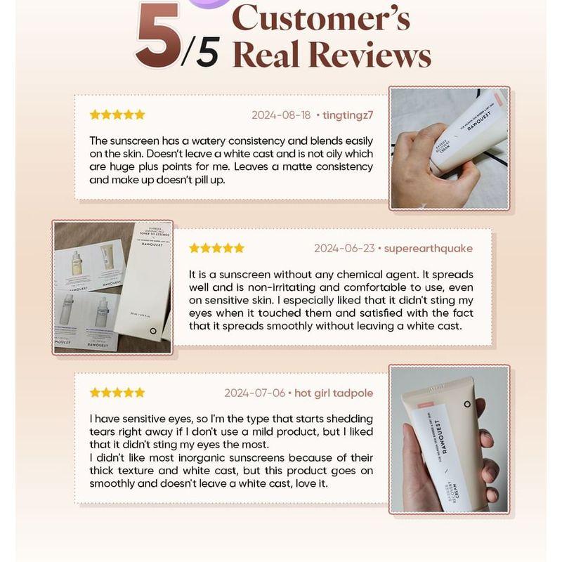 RAWQUEST Barrier Enhancing Sun Cream