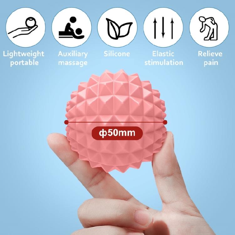 Professional Silicone Massage Ball For Targeted Muscle Release Compact Design For Athletes And Sedentary Worker