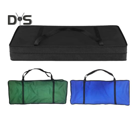 Christmas Wreath Storage Bag Wrapping Paper Organizers with Handle Zipper Closure Waterproof Tear Proof Storage Bag with Interior Pockets