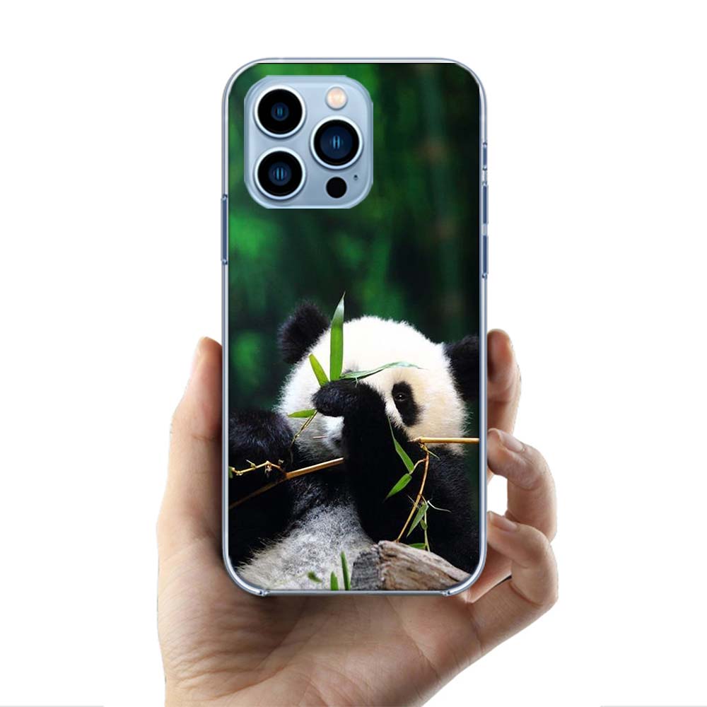 Panda Baby, Giant Panda Family Cases Phone Case For Iphone 17E 16E 17 Air 16 Pro Max 15 Pro 14 Plus 11 13 12 Mini Cover Cases Co