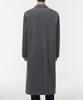 Musinsa Standard Wool Blend Big Daddy Single Maxi Coat [Medium Grey]