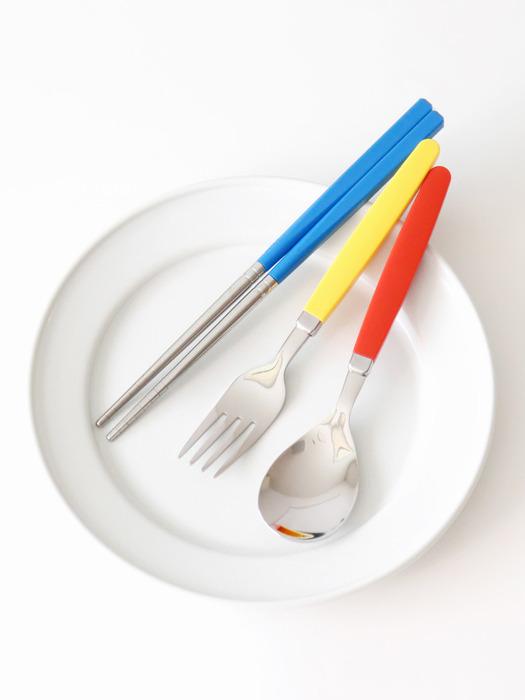 kamomekitchen Kamome Kitchen Набор детских ложек и вилок-мелков -