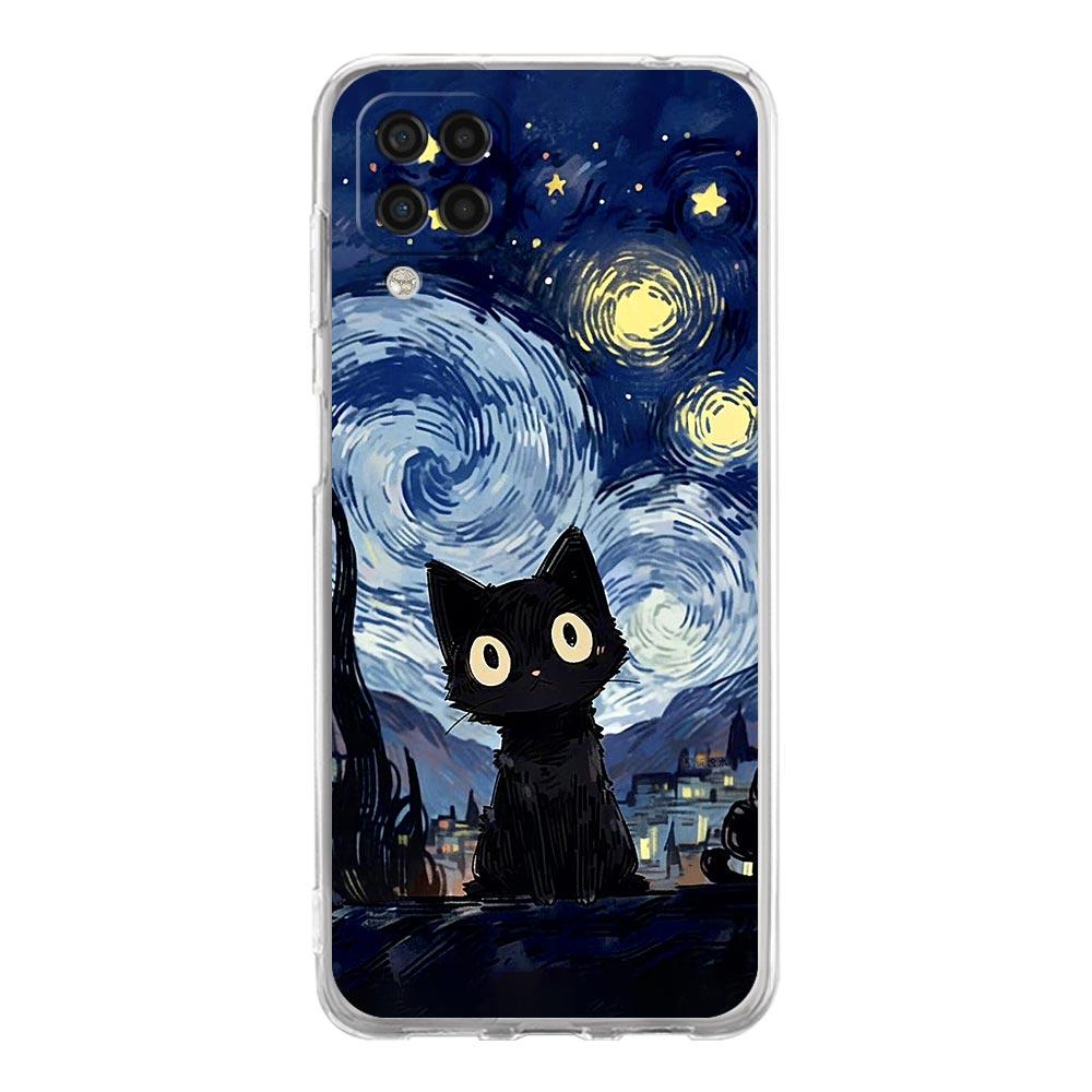 Retro Van Gogh Oil Painting Phone Case For Samsung Galaxy A13 A33 A73 A53 A23 A51 A71 A21S A12 A31 A41 A03S A22 A52 A32 5G Cover