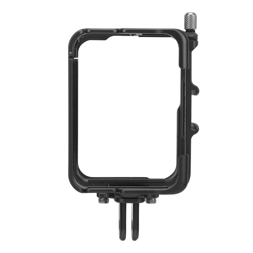 Frame Mount Housing Case Aluminium Alloy 2 Cold Shoe with Lens Cap Vertical Horizontal Action Camera Accessory for