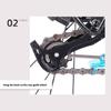 Bicycles Chain Cleaning Brush Plastic Chain Gears Grunge Bike Chain Cleaner for Efficient Cleaning