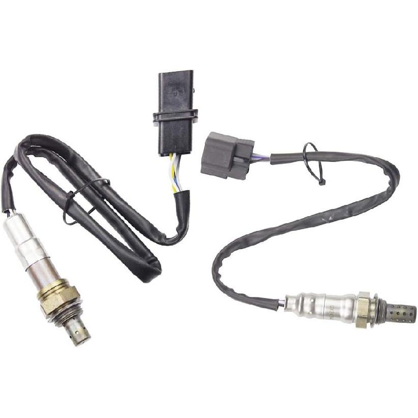 2PCS Oxygen O2 Sensor for 2004 2005 2006 2007 2008 Hyundai Elantra 2.0L Upstream + Downstream