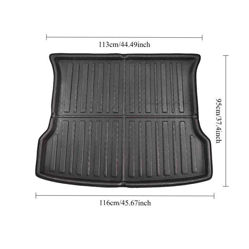 For Xpeng G6 2023-2026 Trunk Mats All Weather Front Rear Cargo Liner Mat Foot Pads Accessories Interior Retrofit Parts