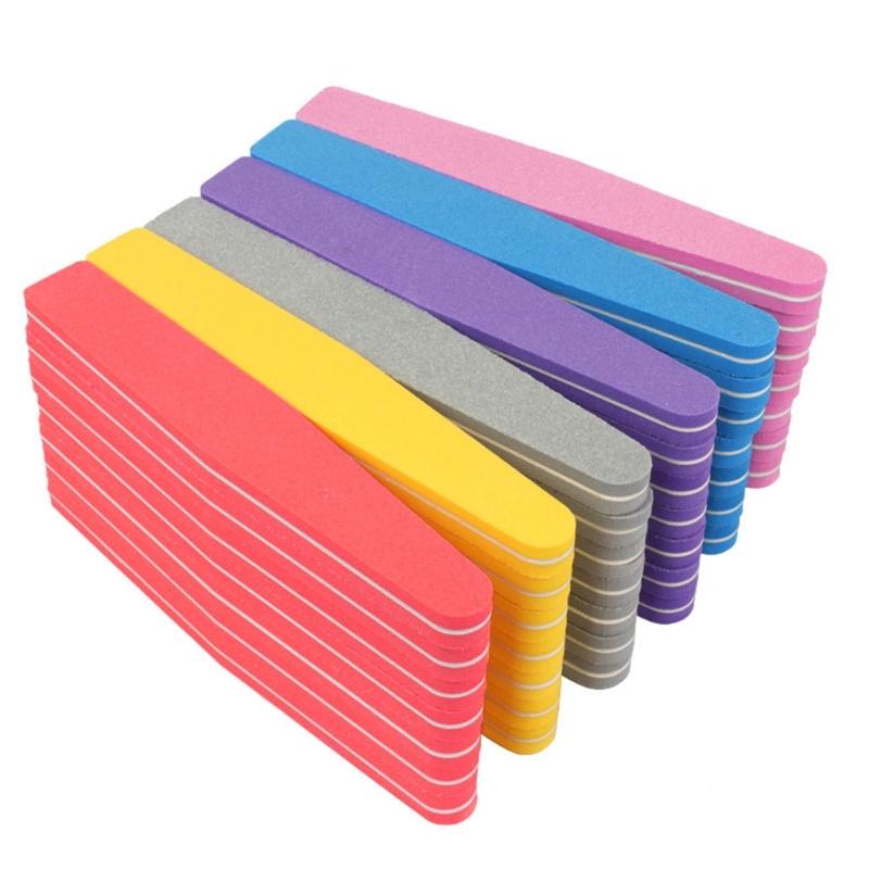 Nails Sandpaper Nail File Gifts Nail Tools Multi-color Mini Nail Buffer