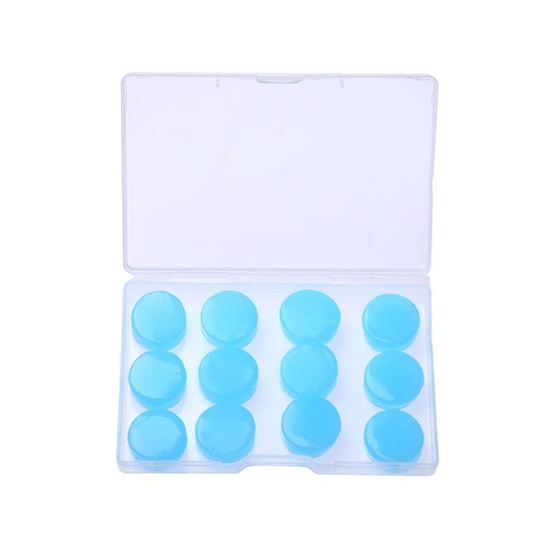 SKINPLUS 6 Pair Pillow Soft Silicone Earplugs Waterproof Noise Cancelling Ear Plugs for Sleeping, Snoring, Swimming, Travel, Concerts and Studying