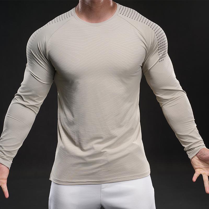 Long-sleeved Tights for Men's Outdoor Sports Running Fitness Training Muscle Quick-drying Top