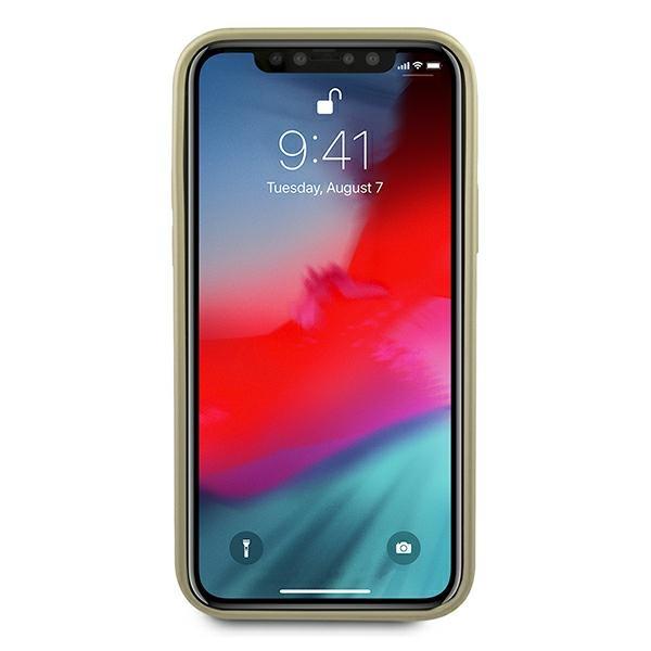 Guess Guhcp12Liglgo Iphone 12 Pro Max 6,7 Złoty/Gold Hardcase Iridescent