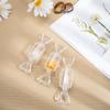 10pcs Sweet Shaped Candy Boxes Clear Plastic Transparent Wedding Party Favors NEW
