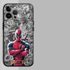 Marvel Comic Deadpool Fodral Telefonfodral för Apple iPhone 16 15 Pro 7 8 Air XR XS MAX 11 17 Pro Max 12 14 13