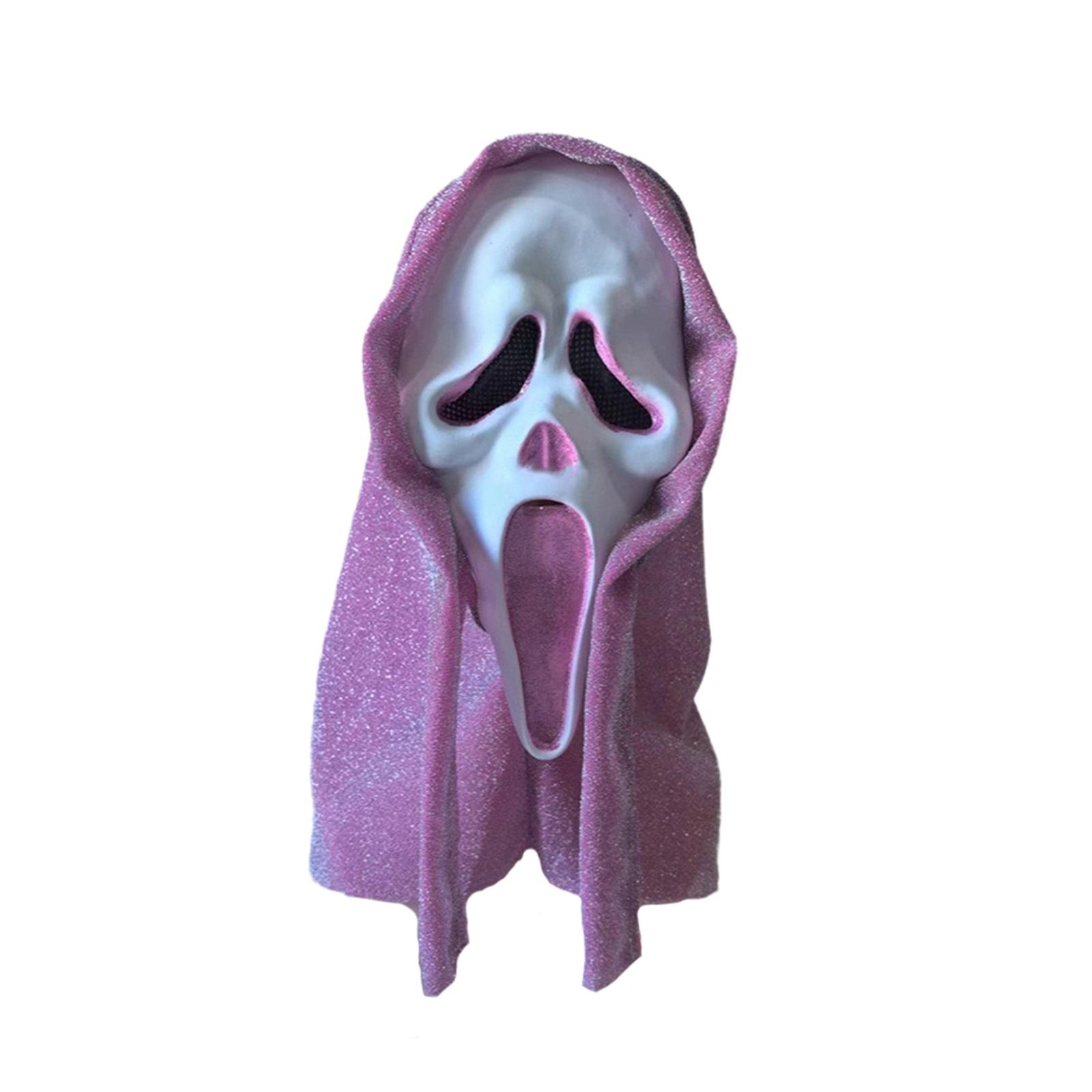 Grimace, Mask, Party, Ball, Acting Props, Funny, Scary Latex Headgear One Size