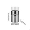 Flour Sifter and Sugar Shaker with Lid for Cooking Baking