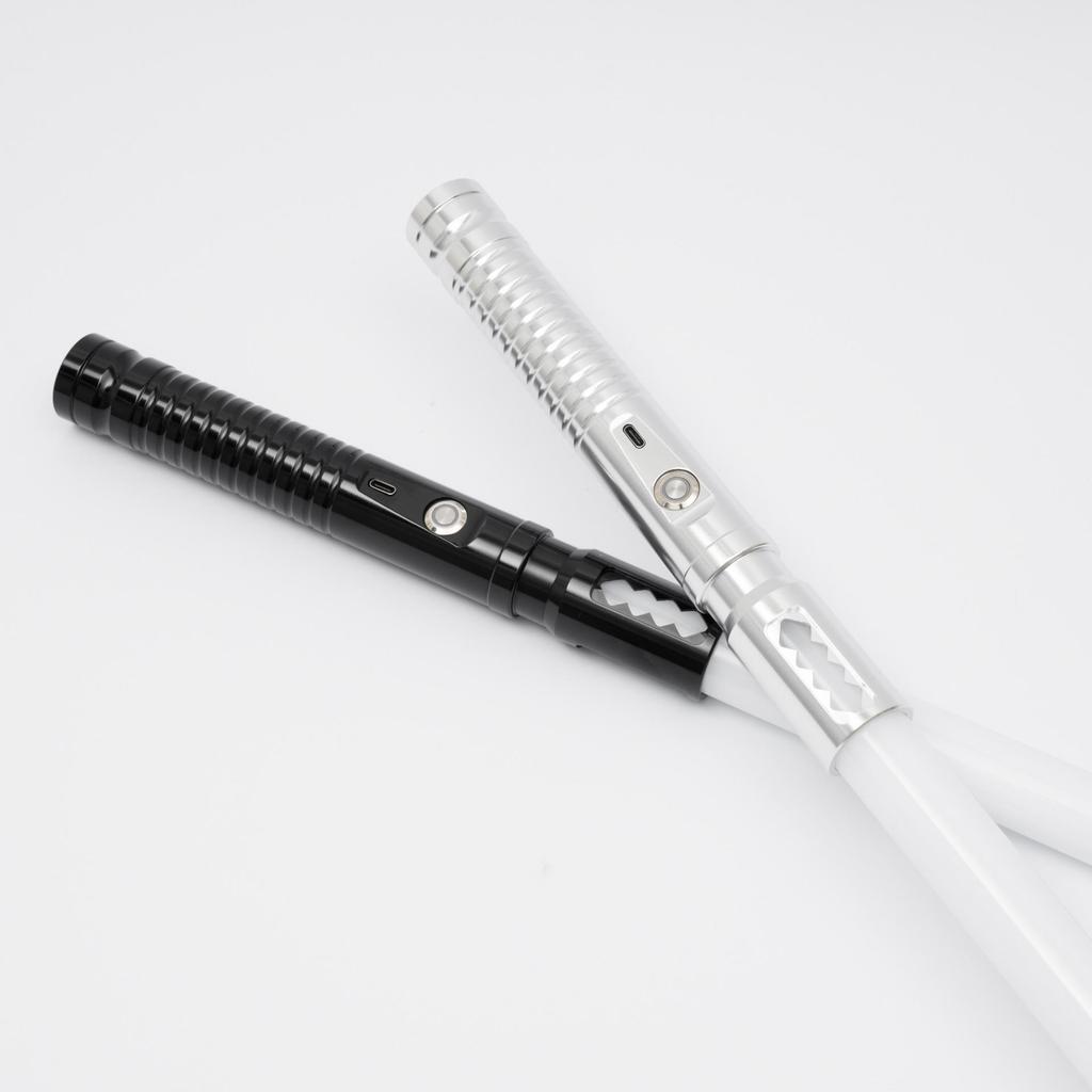 LED Alloy Lightsaber Toy - Rechargeable, Luminous Pixel Design for Kids 