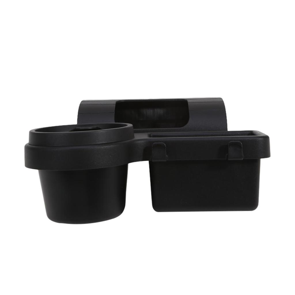 Car Door Cup Holder Window Drink Bottle Holder Stand Phone Key Organizer with With Dual Hanging Hooks & Charging Port Accessorie