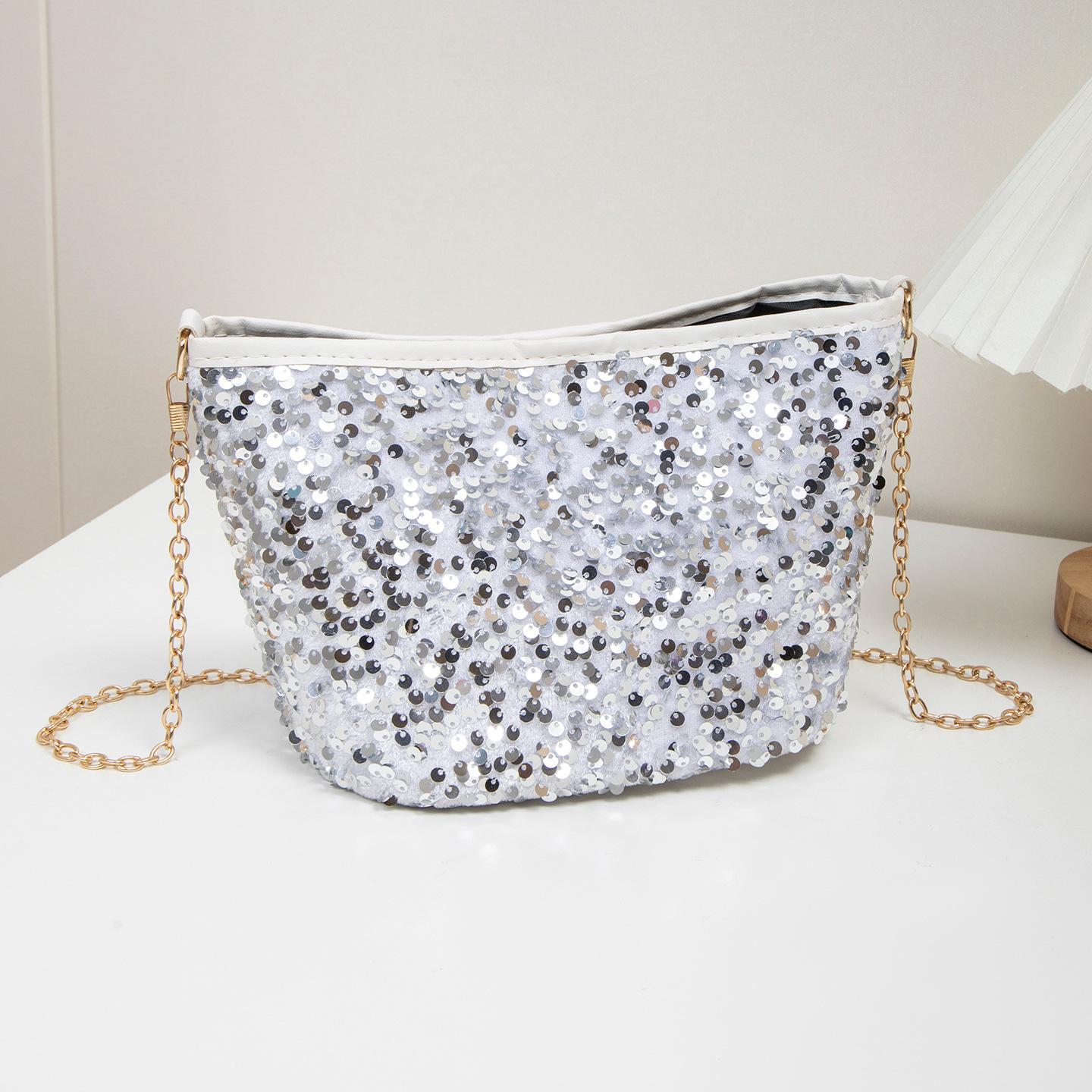 Handbag, Crossbody Bag, Armpit, Summer Fashion New Style, Women s Chain, Niche, Trendy, Cool, Dinner Sequin Bag