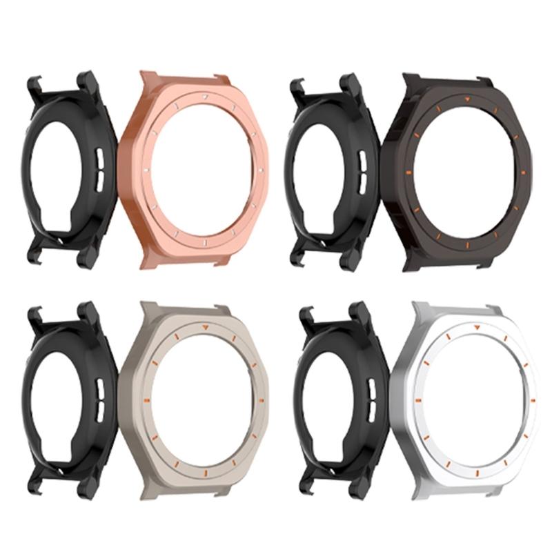 Heavy Duty Metal Case Housing Guard Sleeve Shell For Smartwatch Enhancing Durability Scratch Resistance Modern Aesthetic