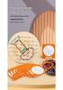 Montessori Geometric Shapes Pegboard Toy for Early Learning and Shape Recognition