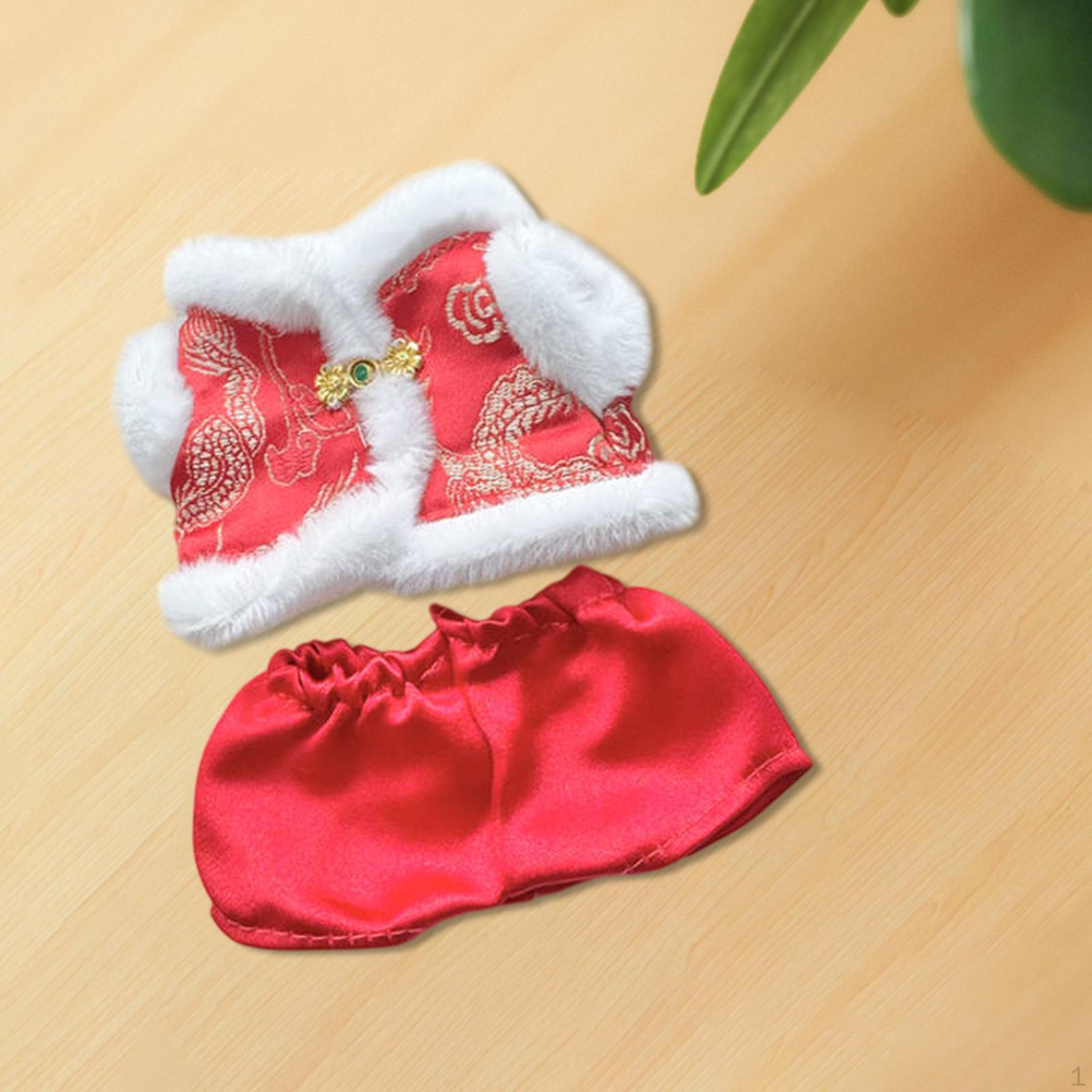 

Наряд для плюшевой куклы 17 см, праздничные костюмы в стиле Тан