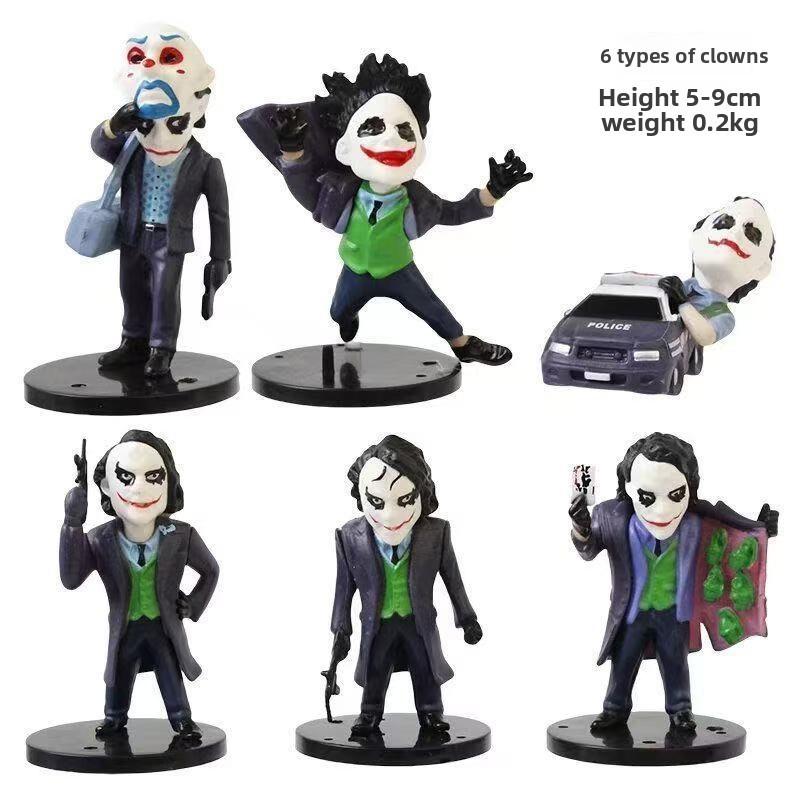 Joker Hand Puppet Car Ornament Set With Ecofriendly Material For Collectors