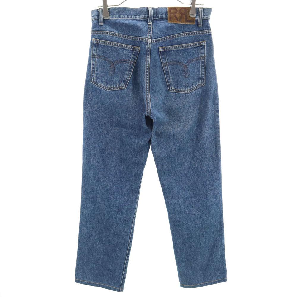 RRL Straight Denim Pants Button Fly Men's Used