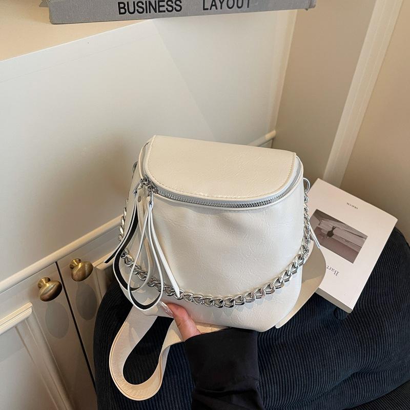Fashion saddle bag shoulder chain webbing breast bag new classic fashion women's bag