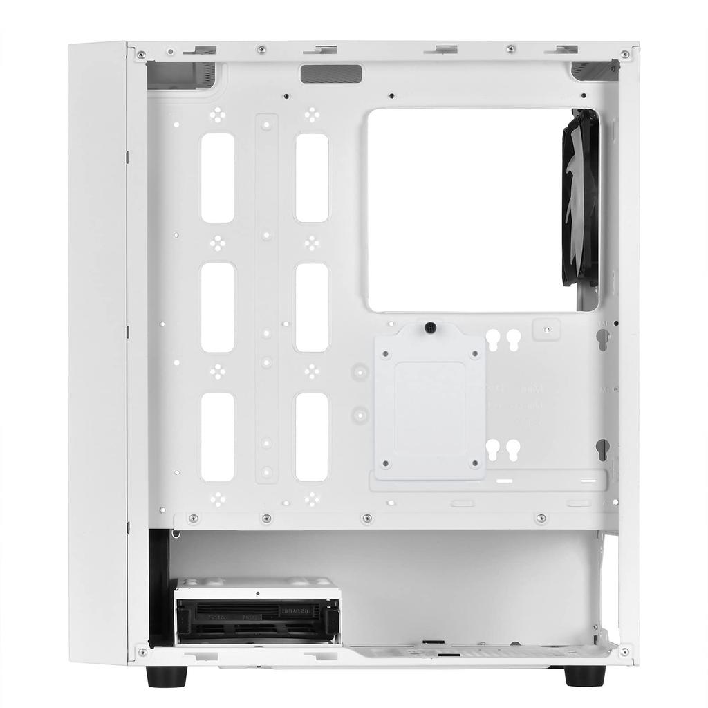 Silver Stone [FARA Series] The ultimate PC case for showcasing your skills: SST-FAR1W-PRO with ARGB fans [Authorized Japanese Distributor] White