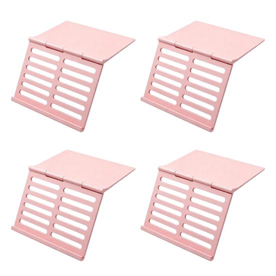 1/4Pcs Mahjong Card Holder for Table, Under-Mat Slide-in Mahjong Card Stand, Foldable Angled Viewing Display Rack, 3D Printed Table Accessory