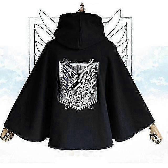 Anime Attack On Titan Cloak Shingeki No Kyojin Scouting Legion Aren / Levi Capes Cosplay Costume