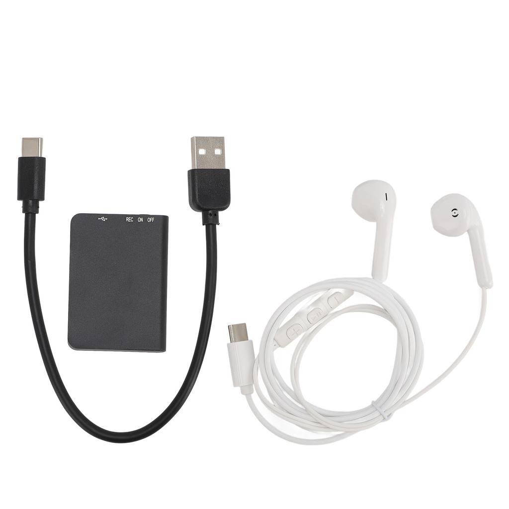 AI Voice Recorder BT APP Noise Reduction Lossless Sound Playback Sound Recording Device for