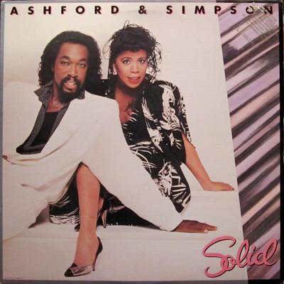 LP Record ASHFORD & SIMPSON - Solid ST12366 Capitol Records 1984 US Soul/Funk Used
